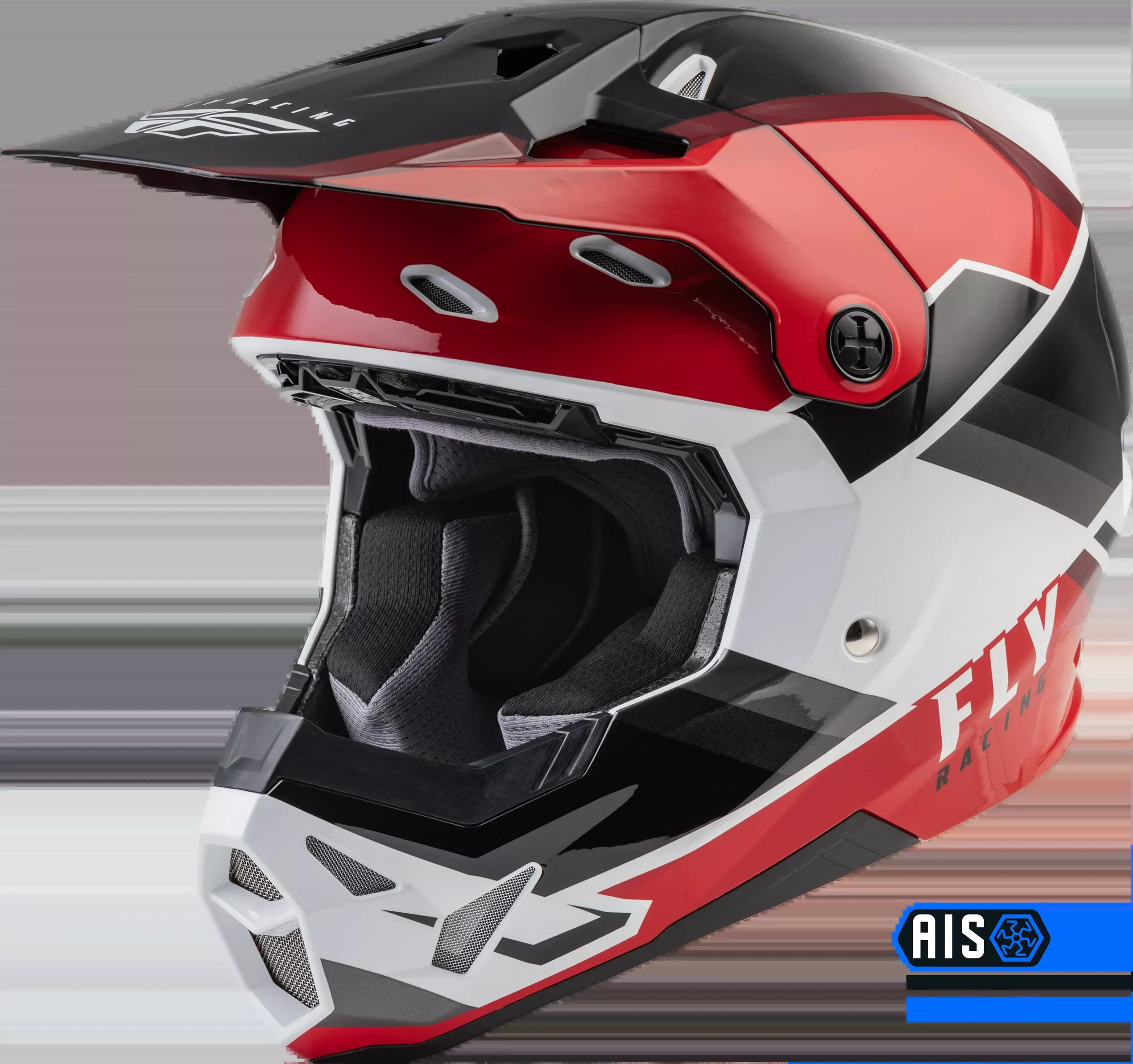Fly Racing Formula Cp Rush Helmet Black/Red/White Md 73-0021M