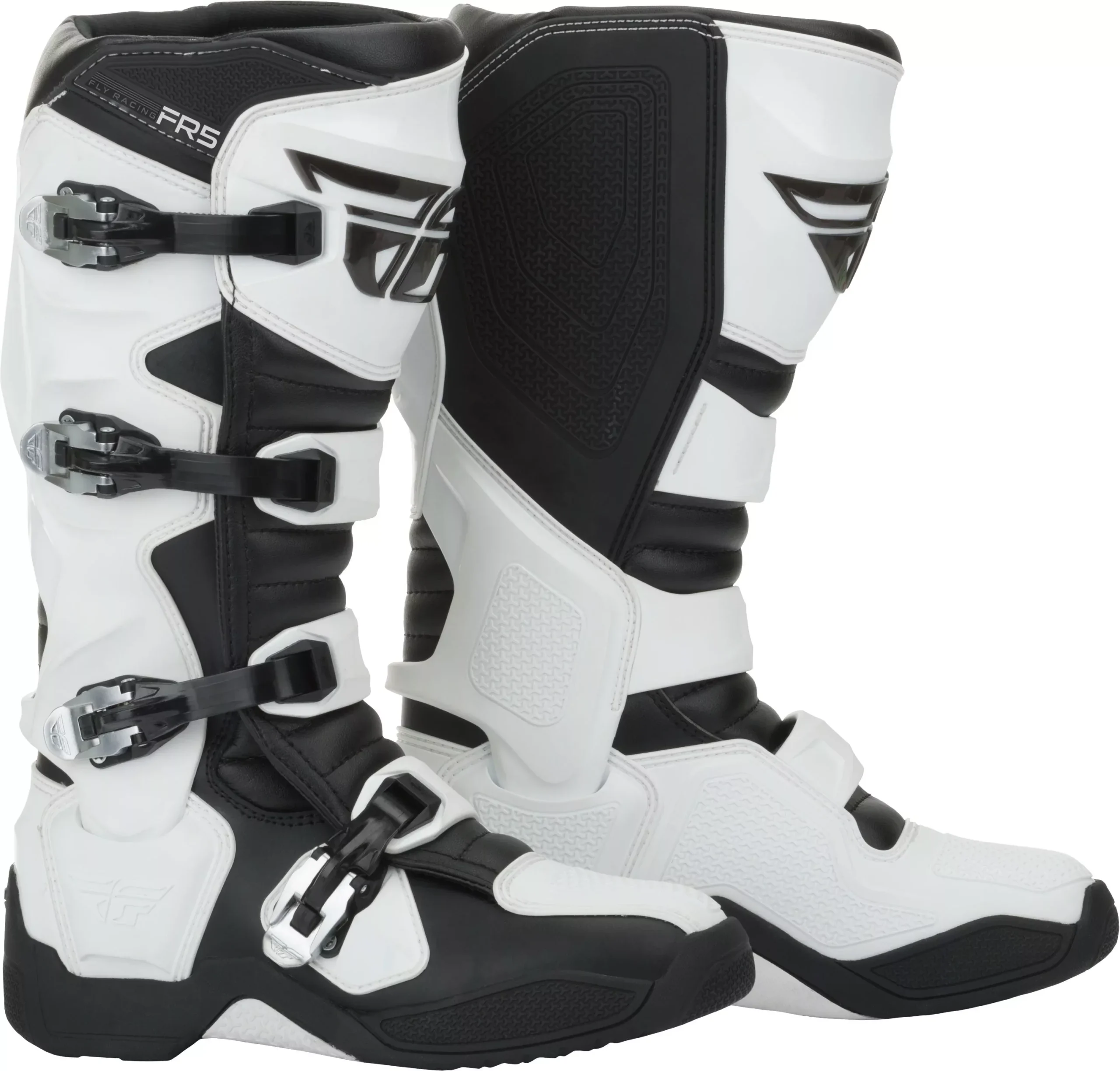 Fly Racing Fr5 Boots White Sz 08 364-70408