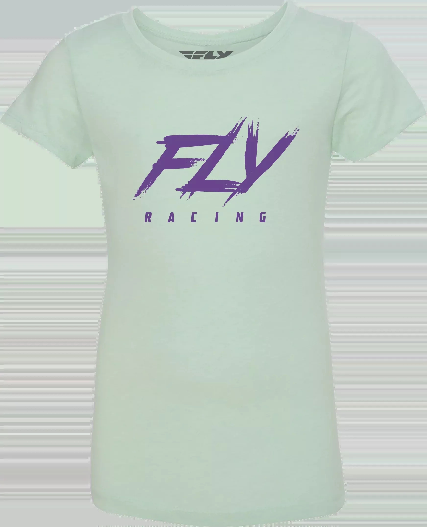 Fly Racing Girl'S Fly Edge Tee Light Green Ym 356-0174YM