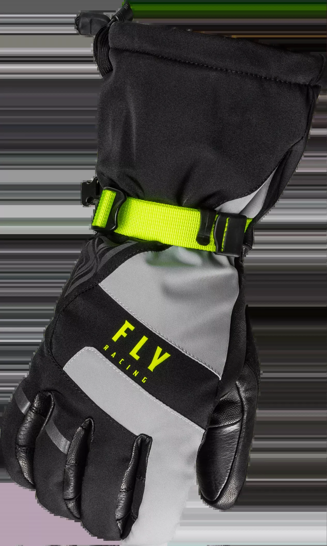 Fly Racing Highland Gloves Black/Grey/Hi-Vis Md 363-3951M