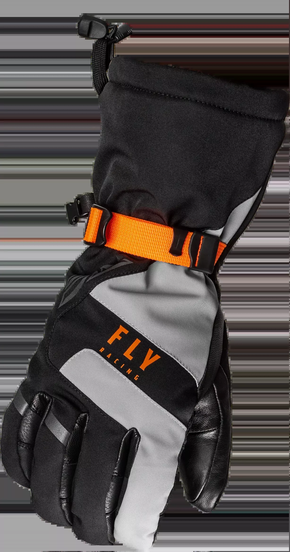 Fly Racing Highland Gloves Black/Grey/Orange Lg 363-3952L