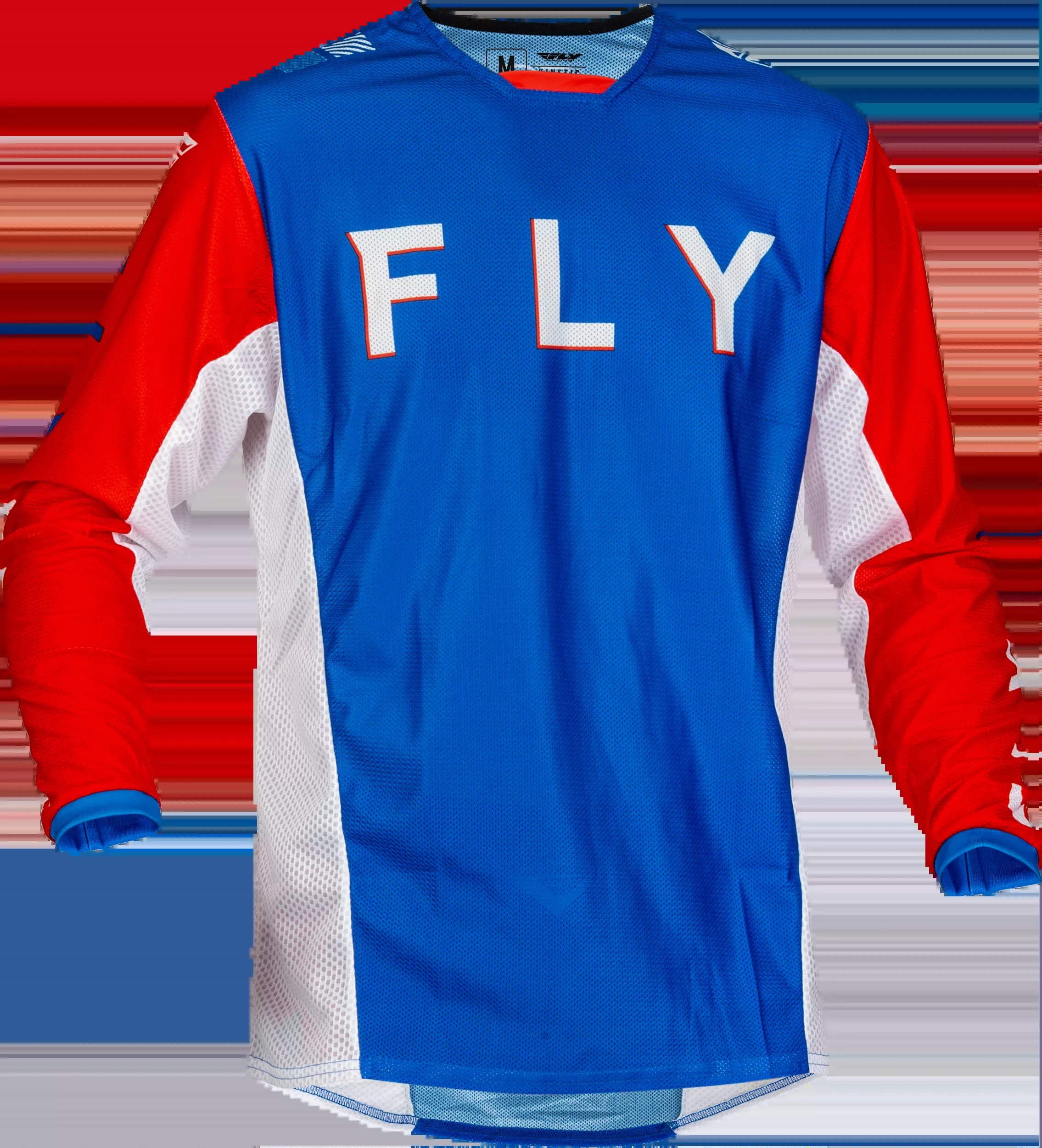 Fly Racing Kinetic Mesh S.E. Kore Jersey Red/White/Blue Md 377-317M