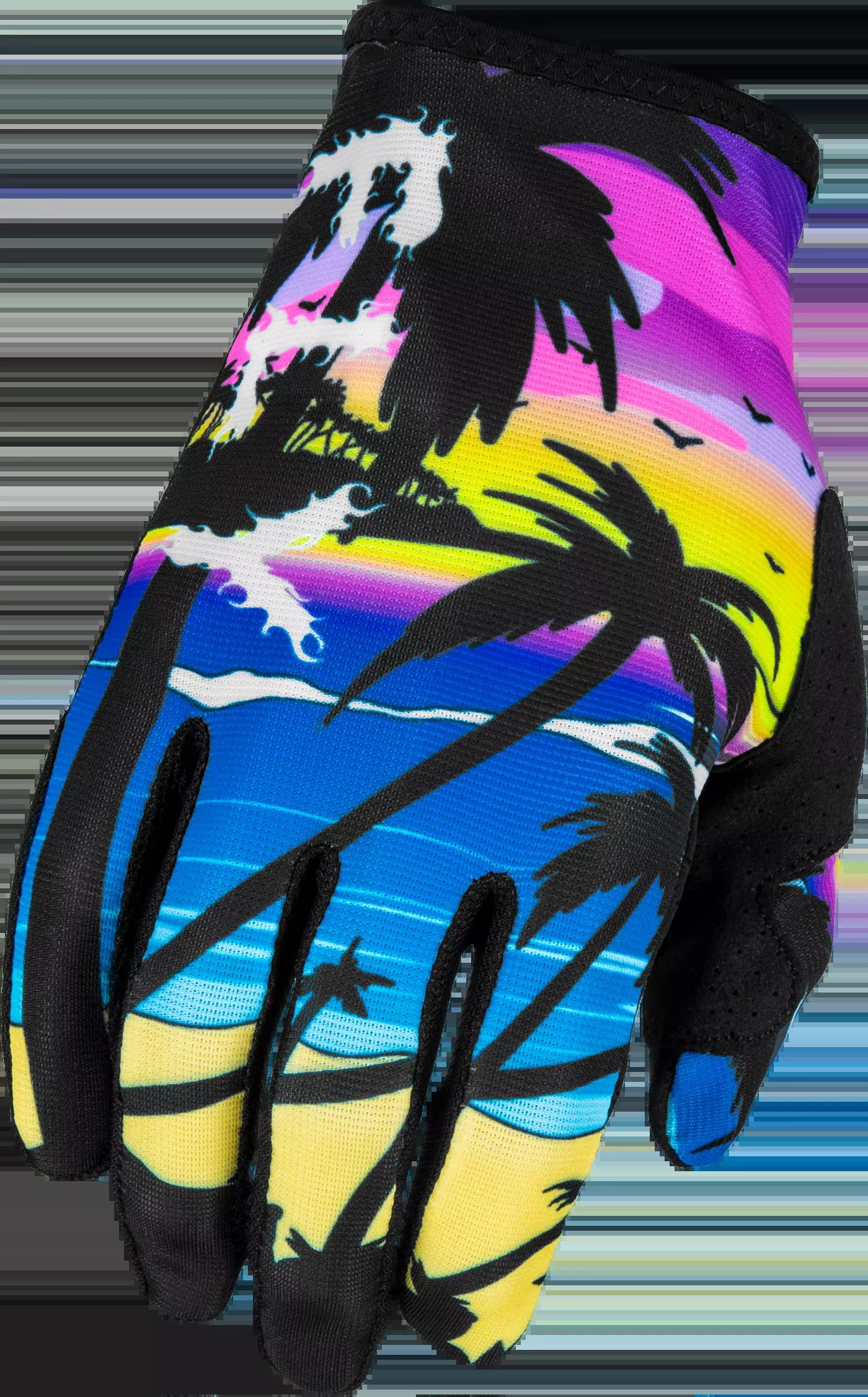 Fly Racing Lite Malibu Gloves Pink/Blue/Sand Xs 377-740XS