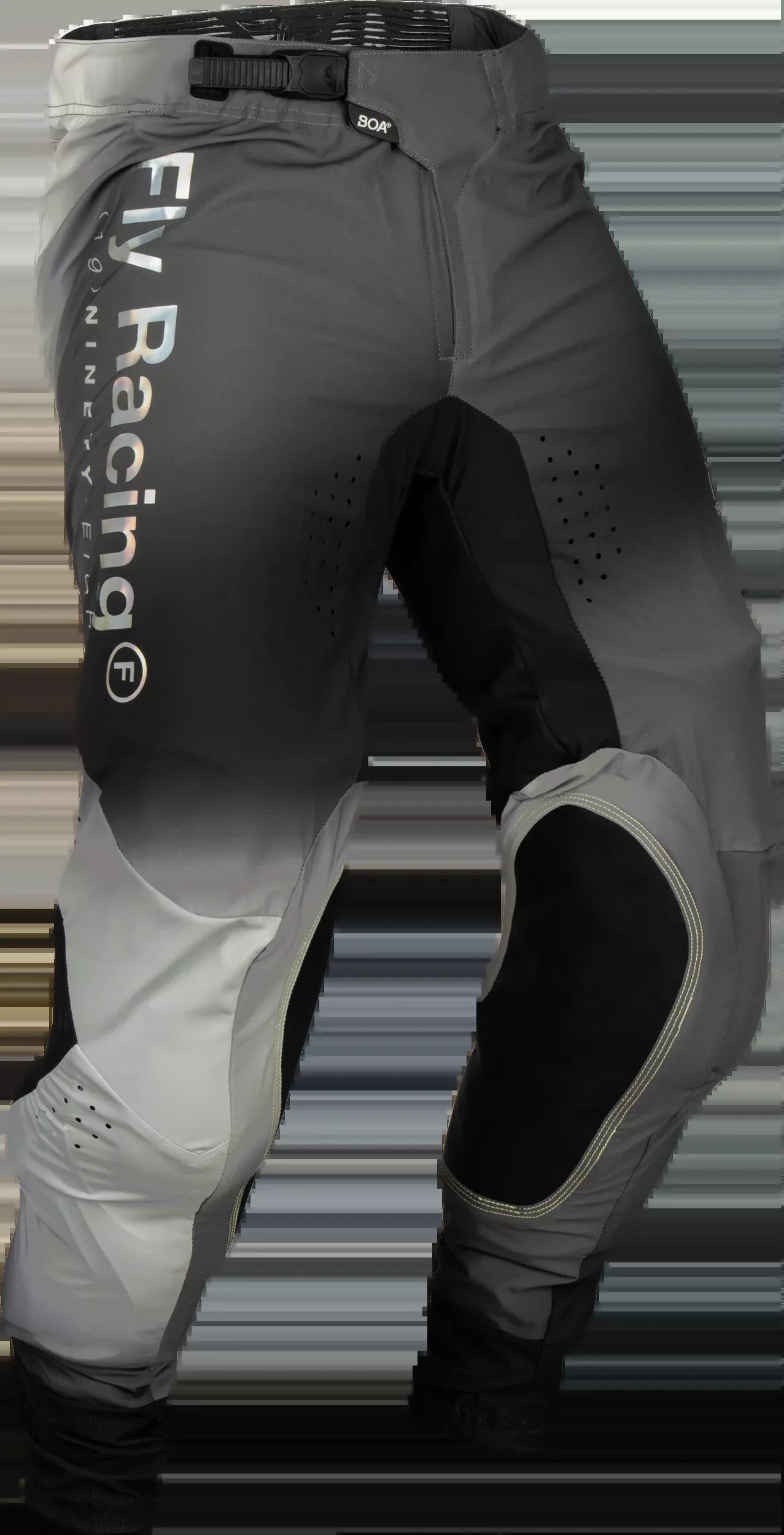 Fly Racing Lite Se Legacy Pants Light Grey/Black Sz 28 377-73428