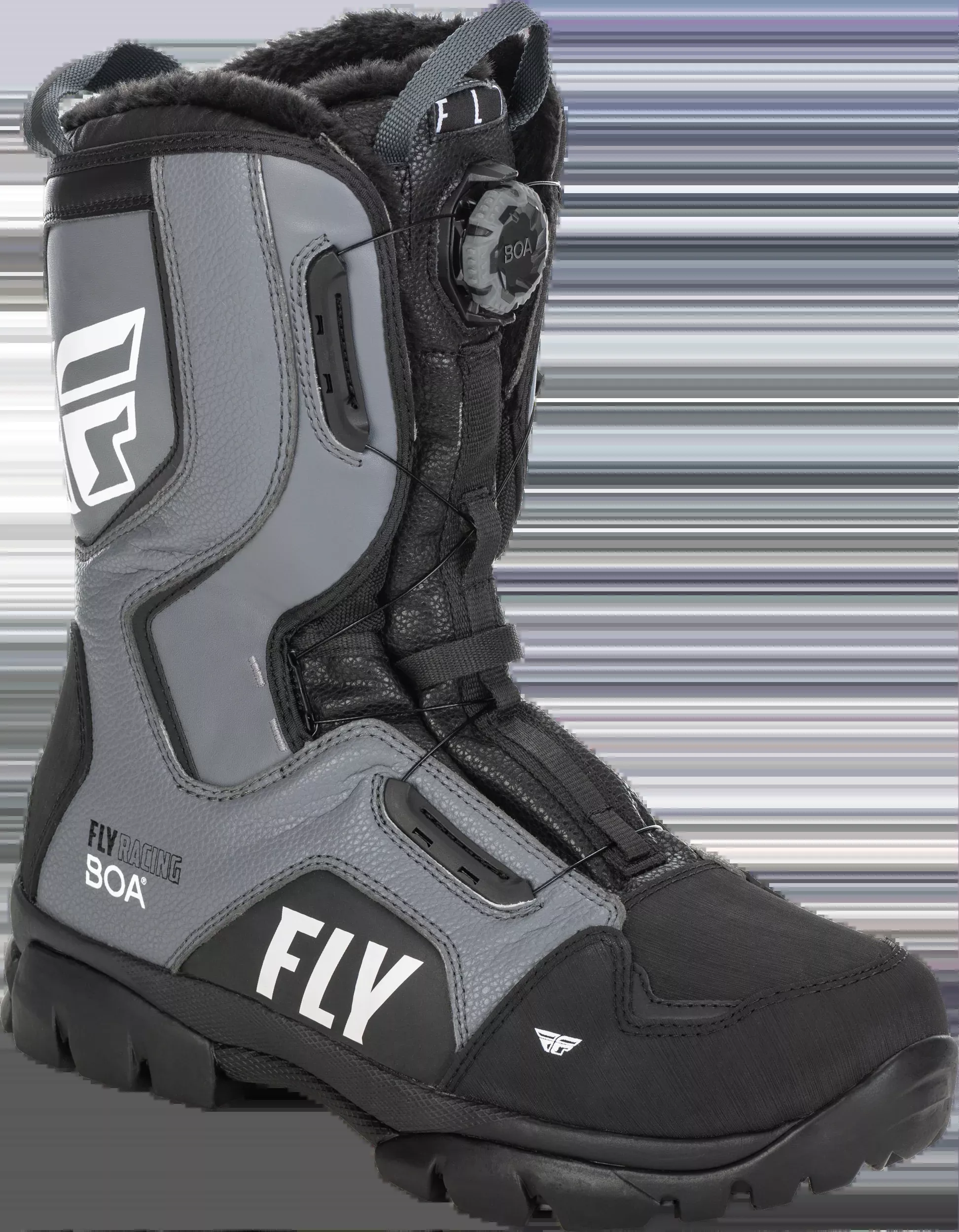 Fly Racing Marker Boa Boot Black/Grey Sz 15 361-96615