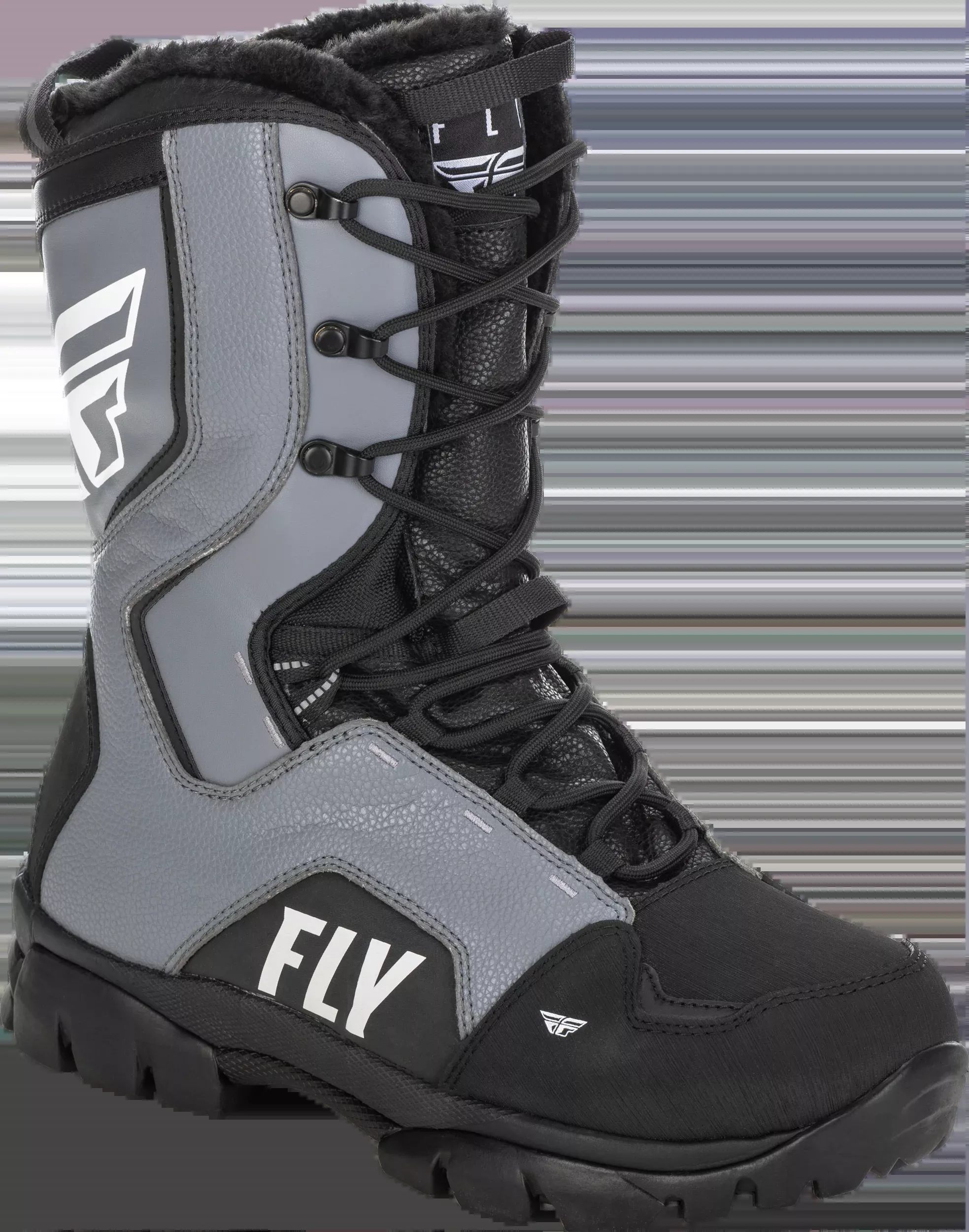 Fly Racing Marker Boot Black/Grey Sz 07 361-97207
