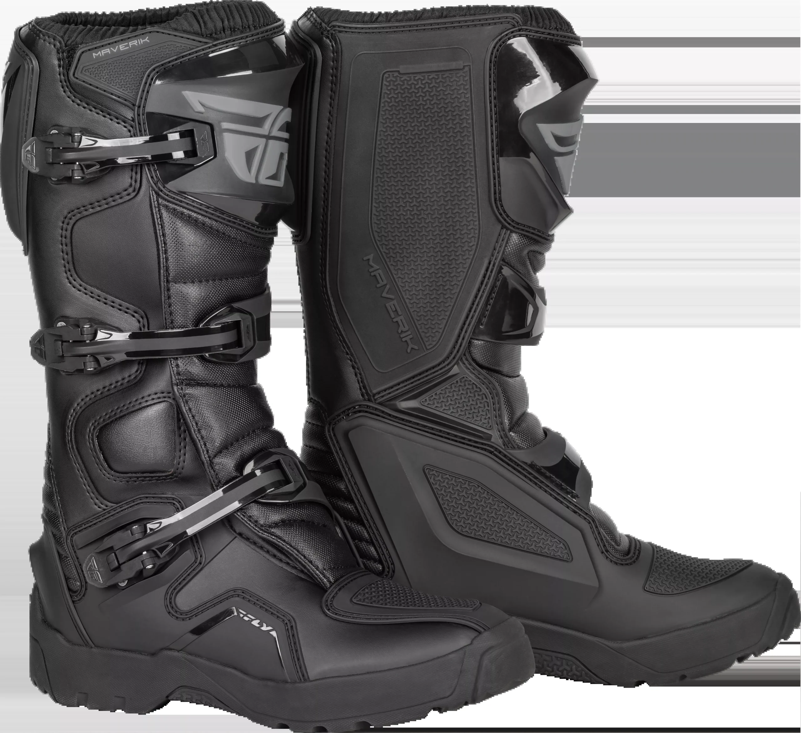 Fly Racing Maverik Enduro Boots Black Sz 13 364-69813
