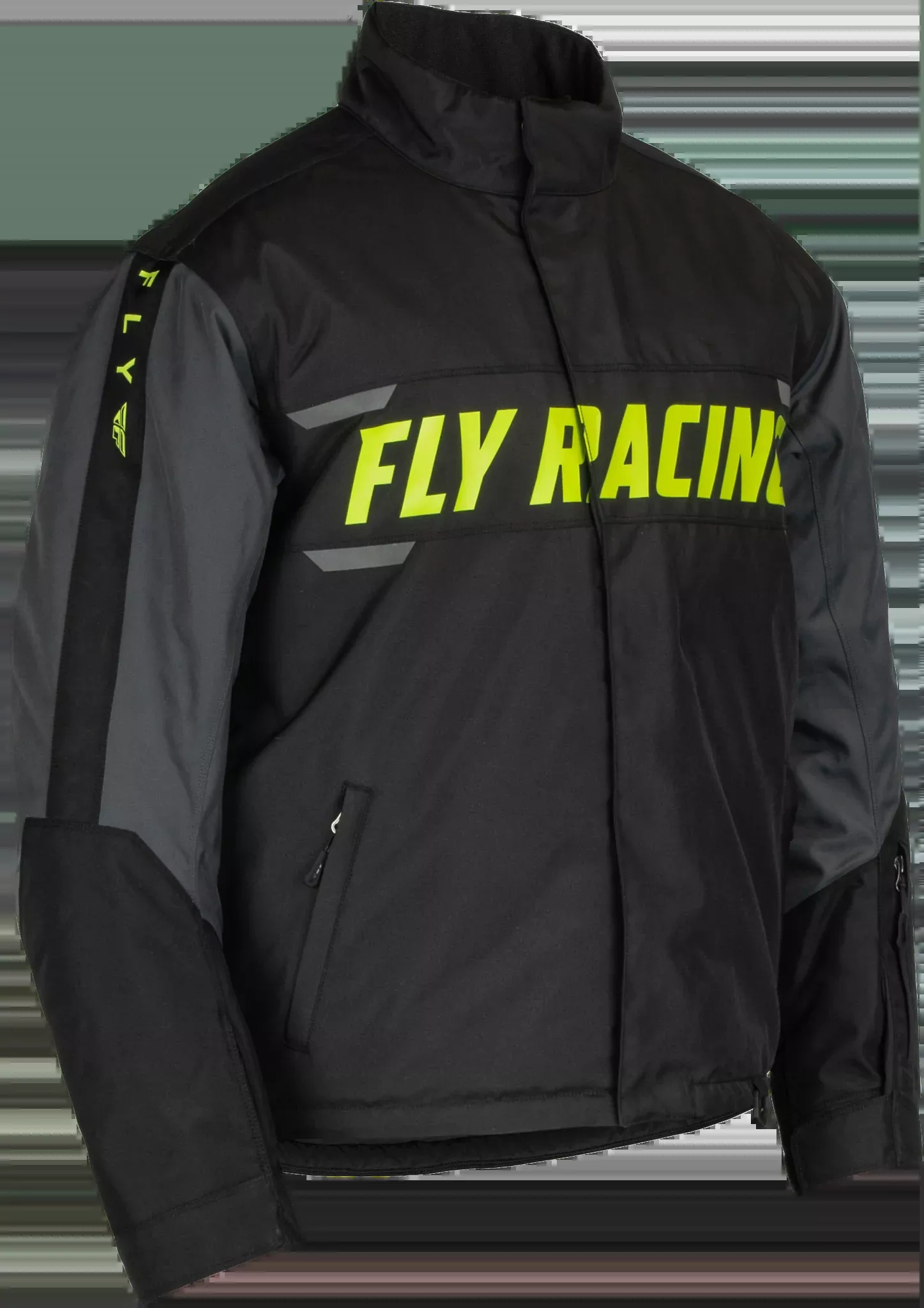 Fly Racing Outpost Jacket Black/Grey/Hi-Vis Md 470-5503M