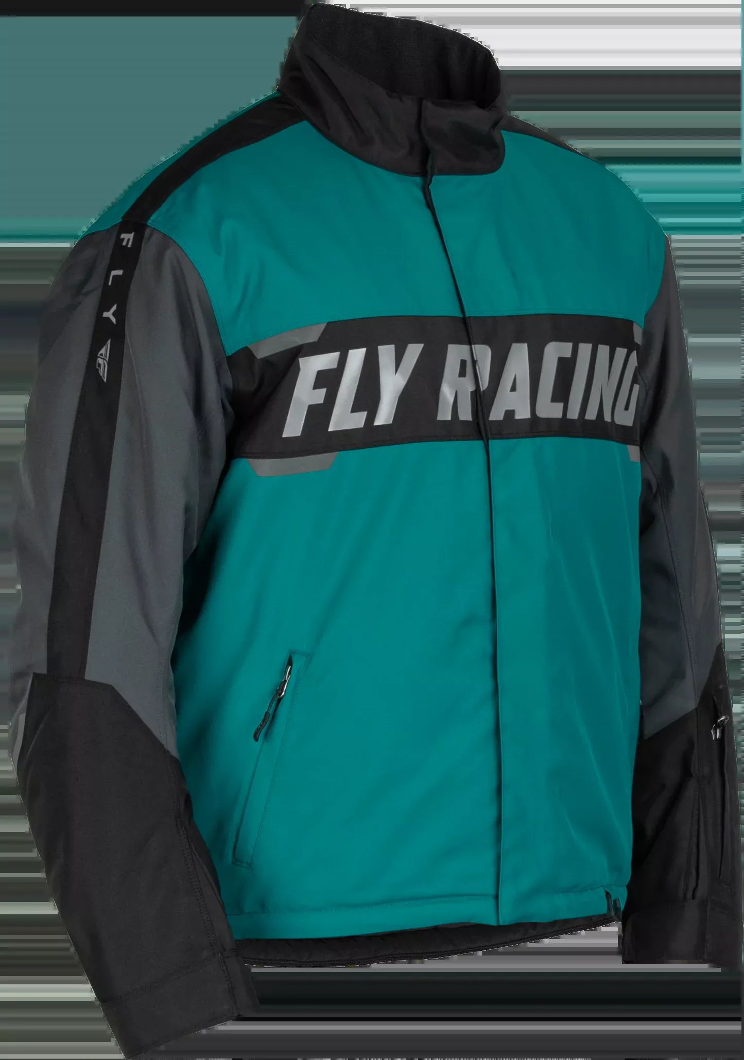 Fly Racing Outpost Jacket Black/Teal/Orange Xl 470-5501X