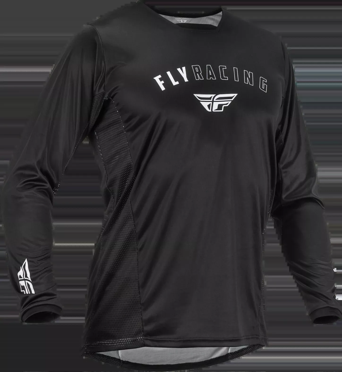 Fly Racing Patrol Jersey Black/White 2x 376-6502X