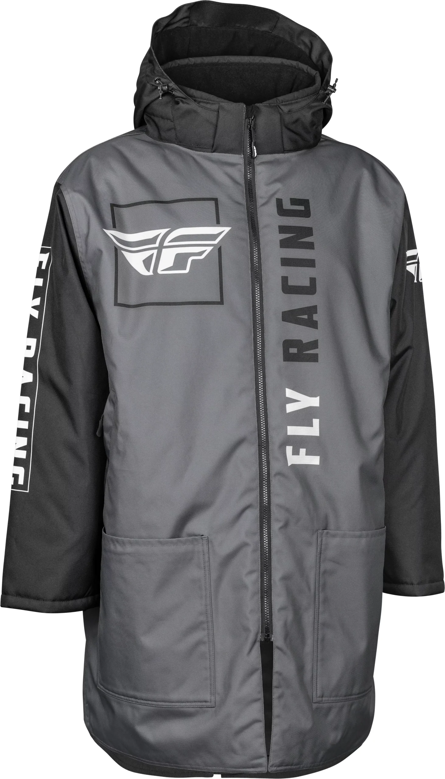 Fly Racing Pit Coat Black/Grey 470-4051