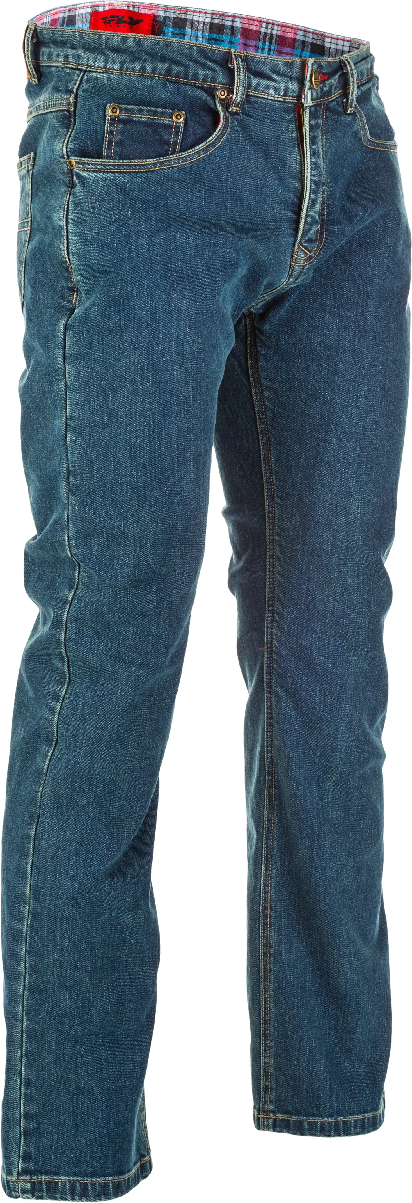 Fly Racing Resistance Jeans Oxford Blue Sz 34 478-30434