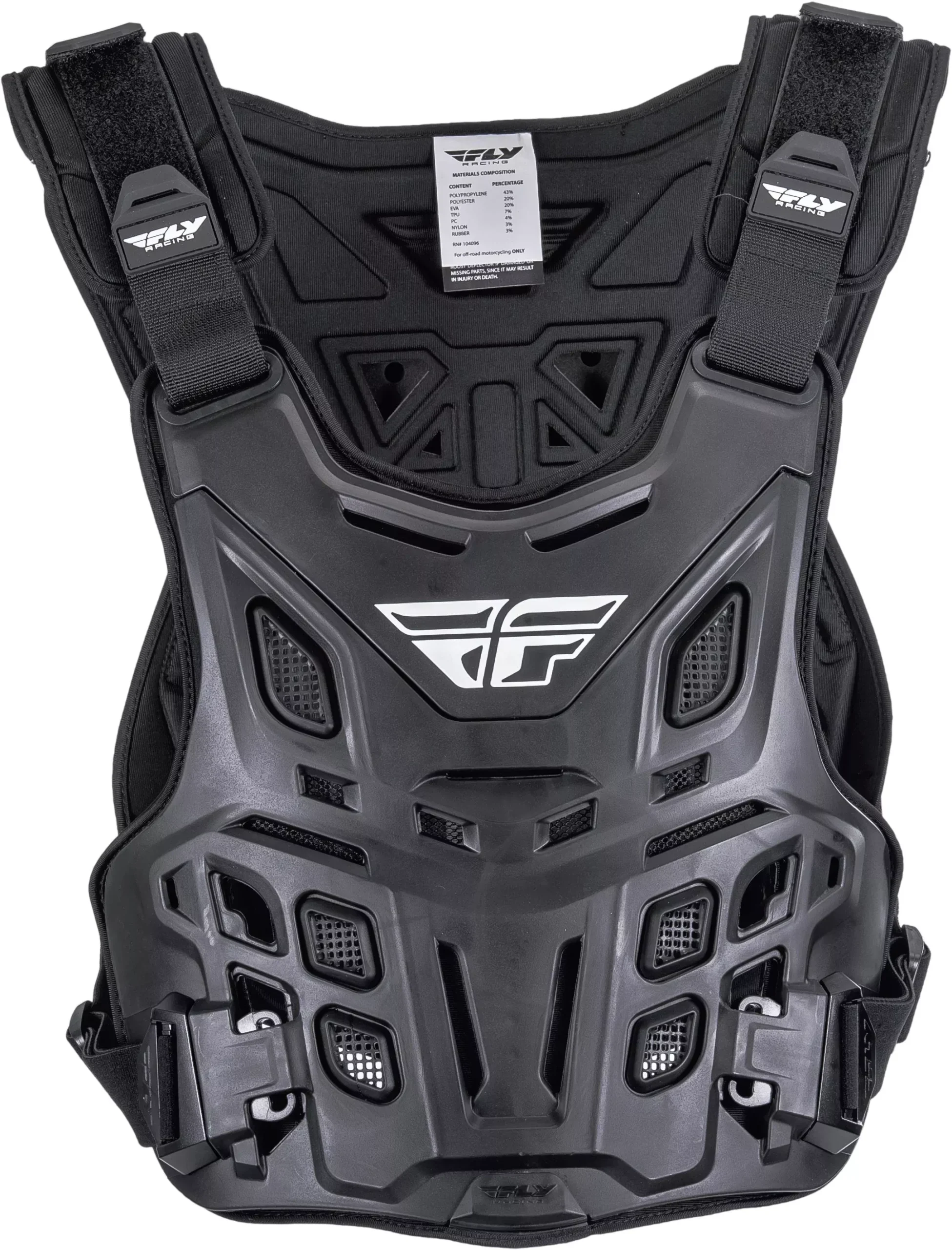 Fly Racing Revel Race Roost Guard Black 36-16041