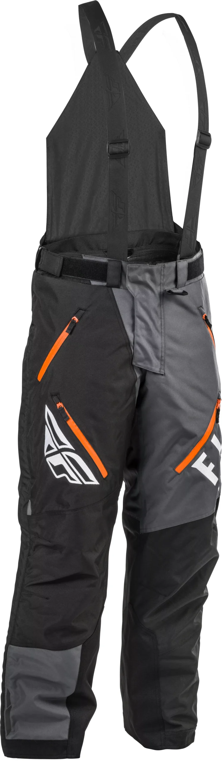 Fly Racing Snx Pro Bib Black/Grey/Orange Xl 470-4251X
