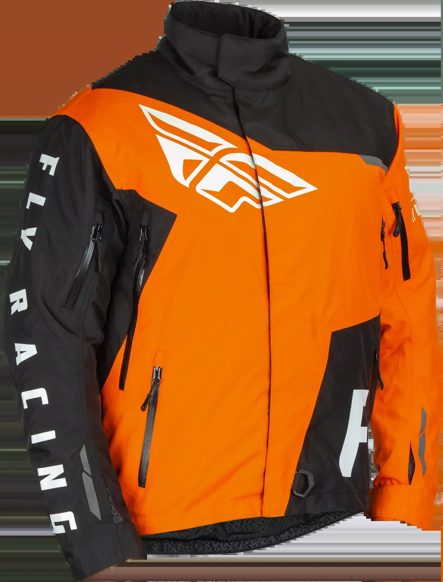 Fly Racing Snx Pro Jacket Black/Orange Sm 470-5404S