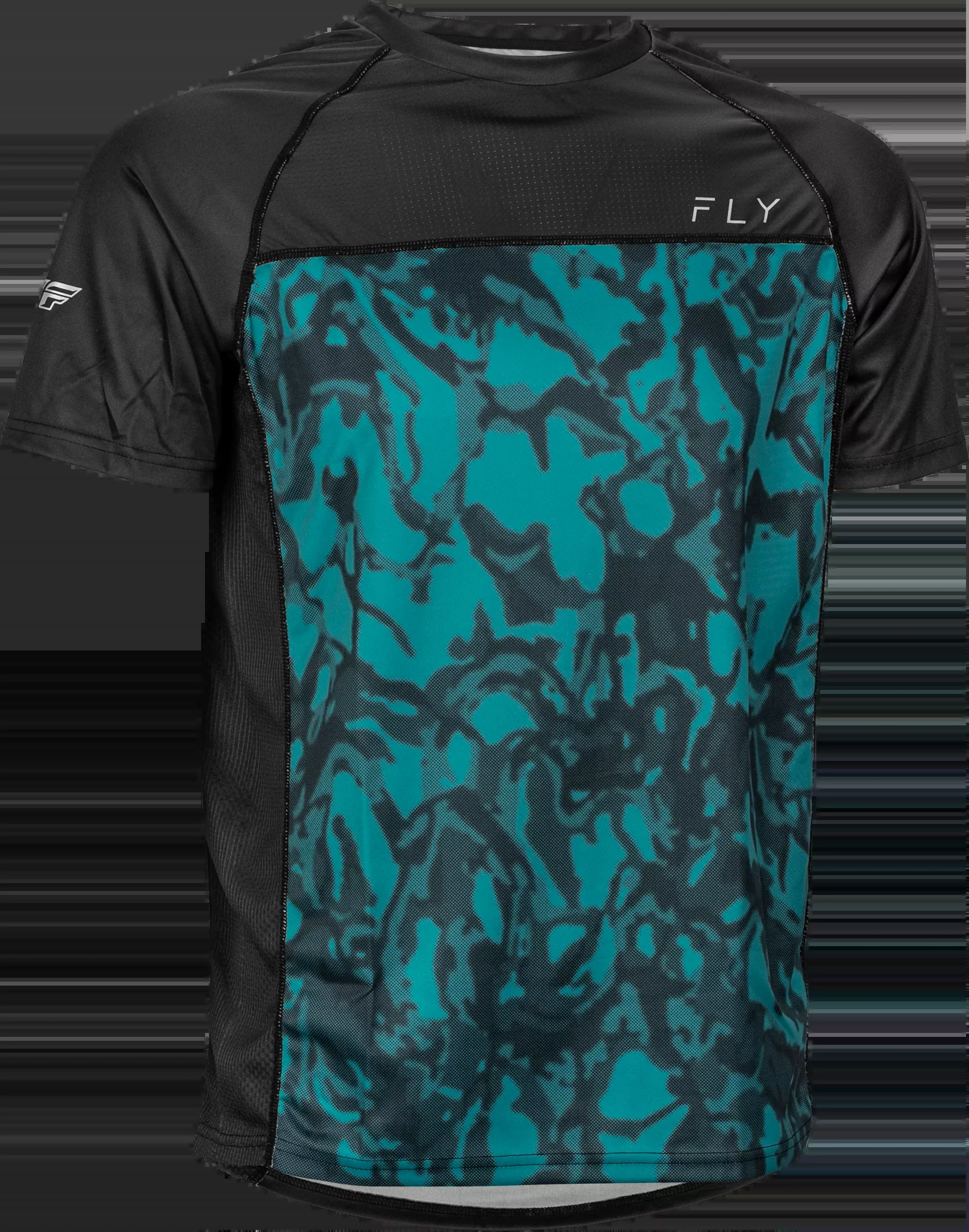 Fly Racing Super D Jersey Evergreen Camo/Black Xl 352-8141X