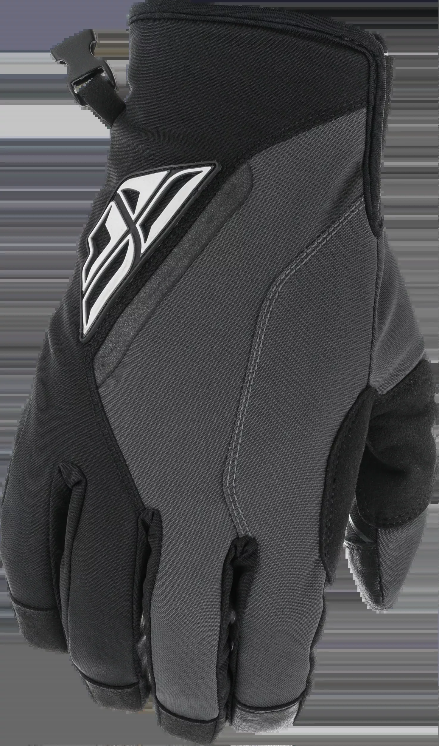 Fly Racing Title Gloves Black/Grey Sz 10 371-05110