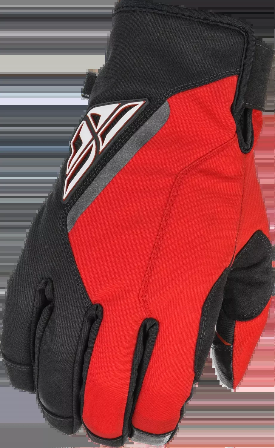 Fly Racing Title Gloves Black/Red Sz 08 371-05308