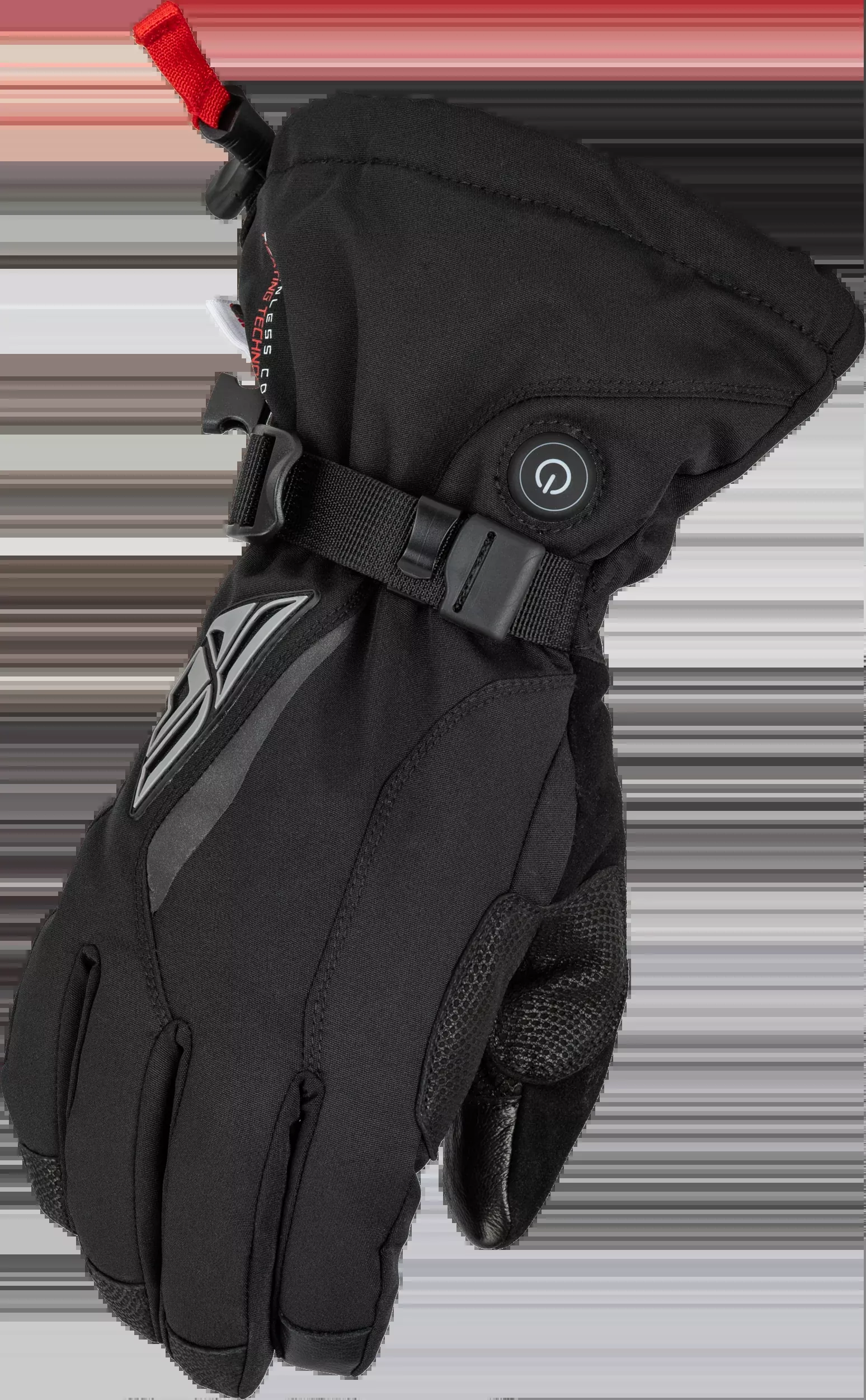 Fly Racing Title Heated Gauntlet Black Sm 476-2940S