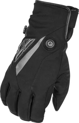 Fly Racing Title Heated Gloves Black