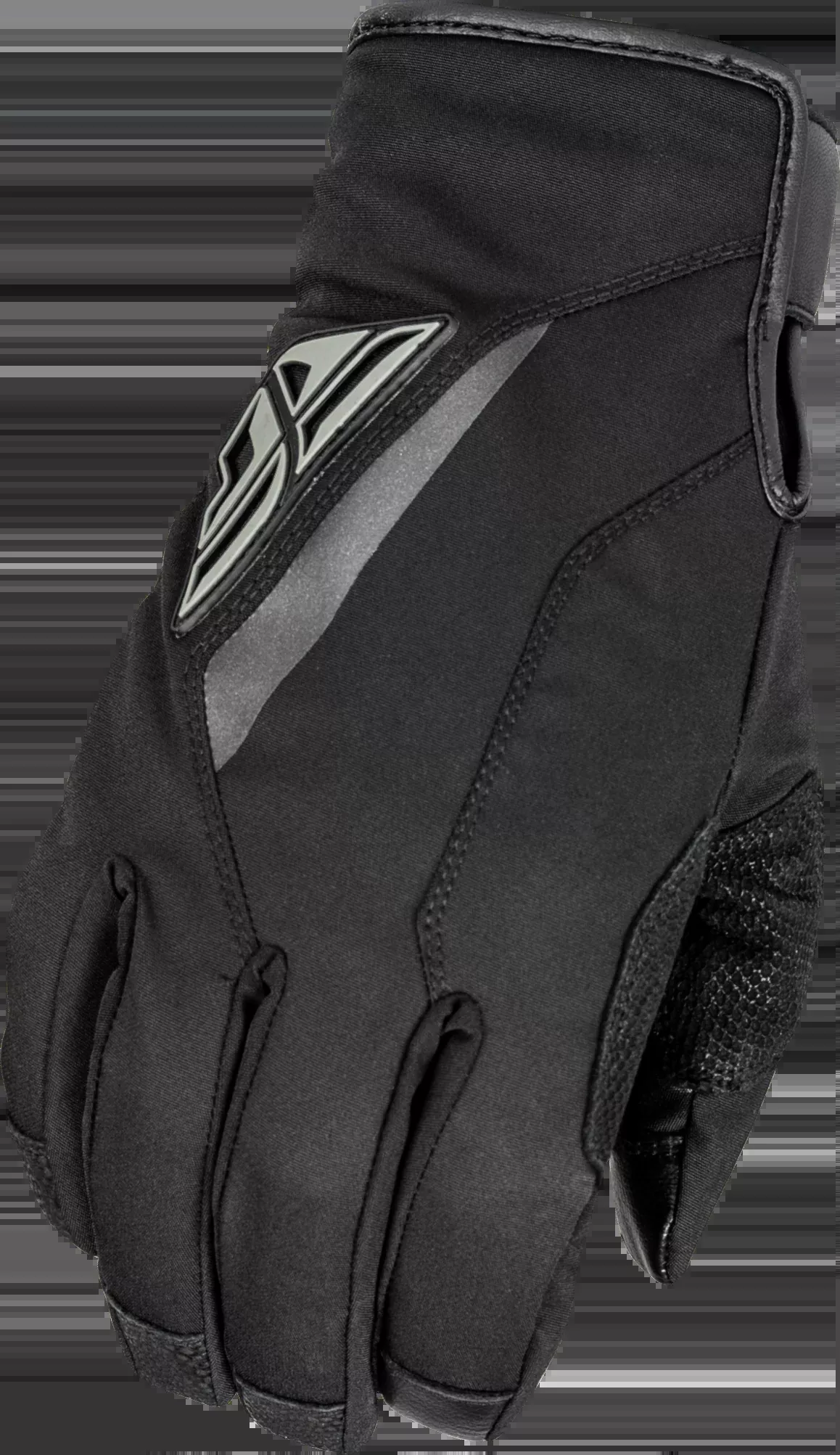 Fly Racing Title Long Gloves Black Xs 371-0610XS
