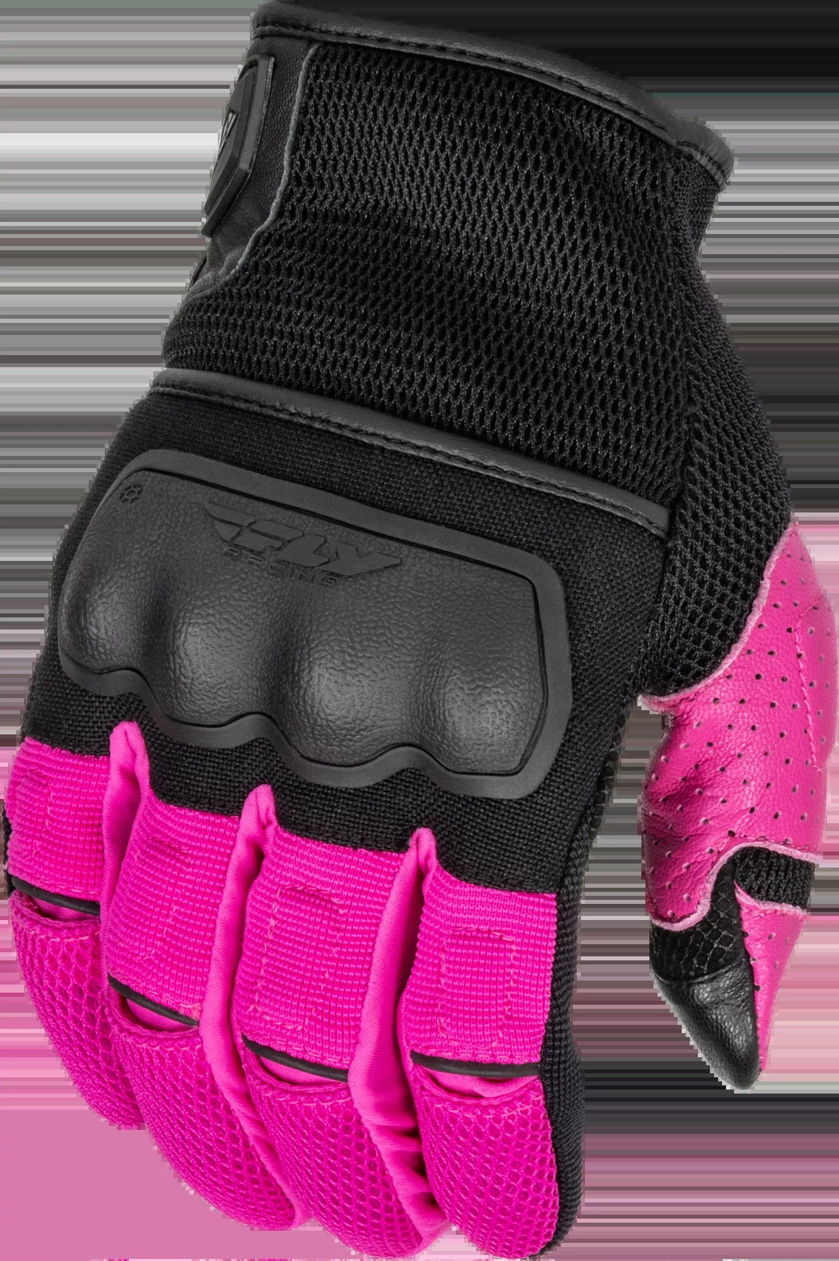 Fly Racing Women'S Coolpro Force Gloves Black/Pink Md 476-6302M