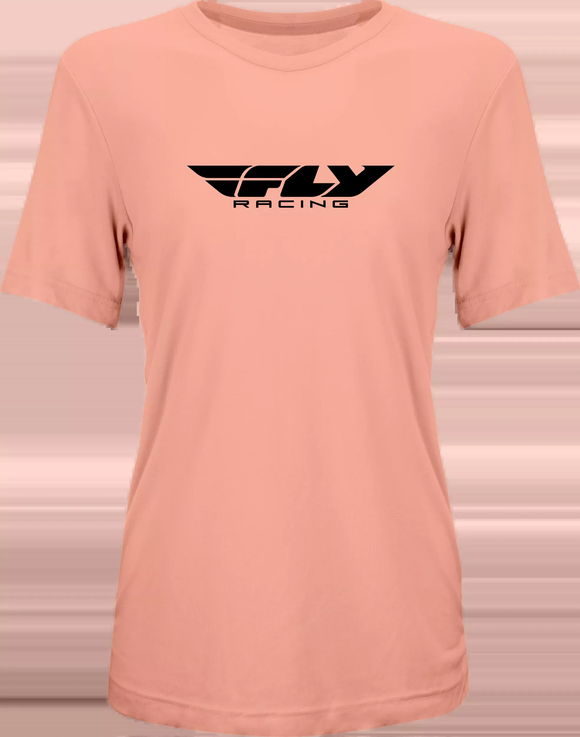 Fly Racing Women'S Fly Origin Corp Tee Peach 2x 356-01022X