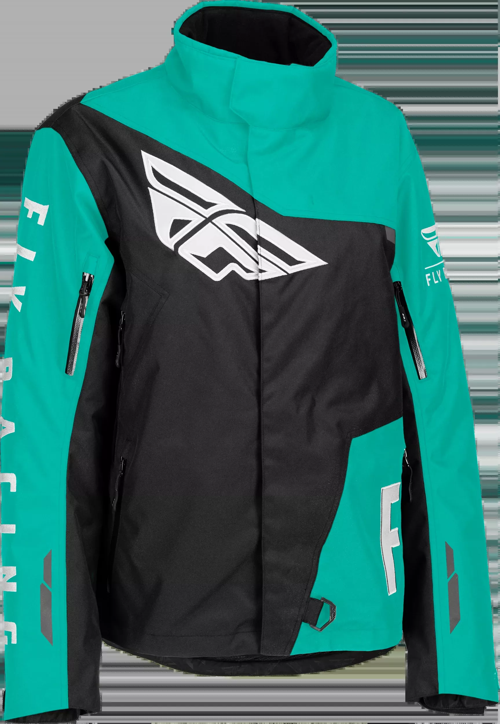 Fly Racing Women’S Snx Pro Jacket Black/Mint Sm 470-4510S
