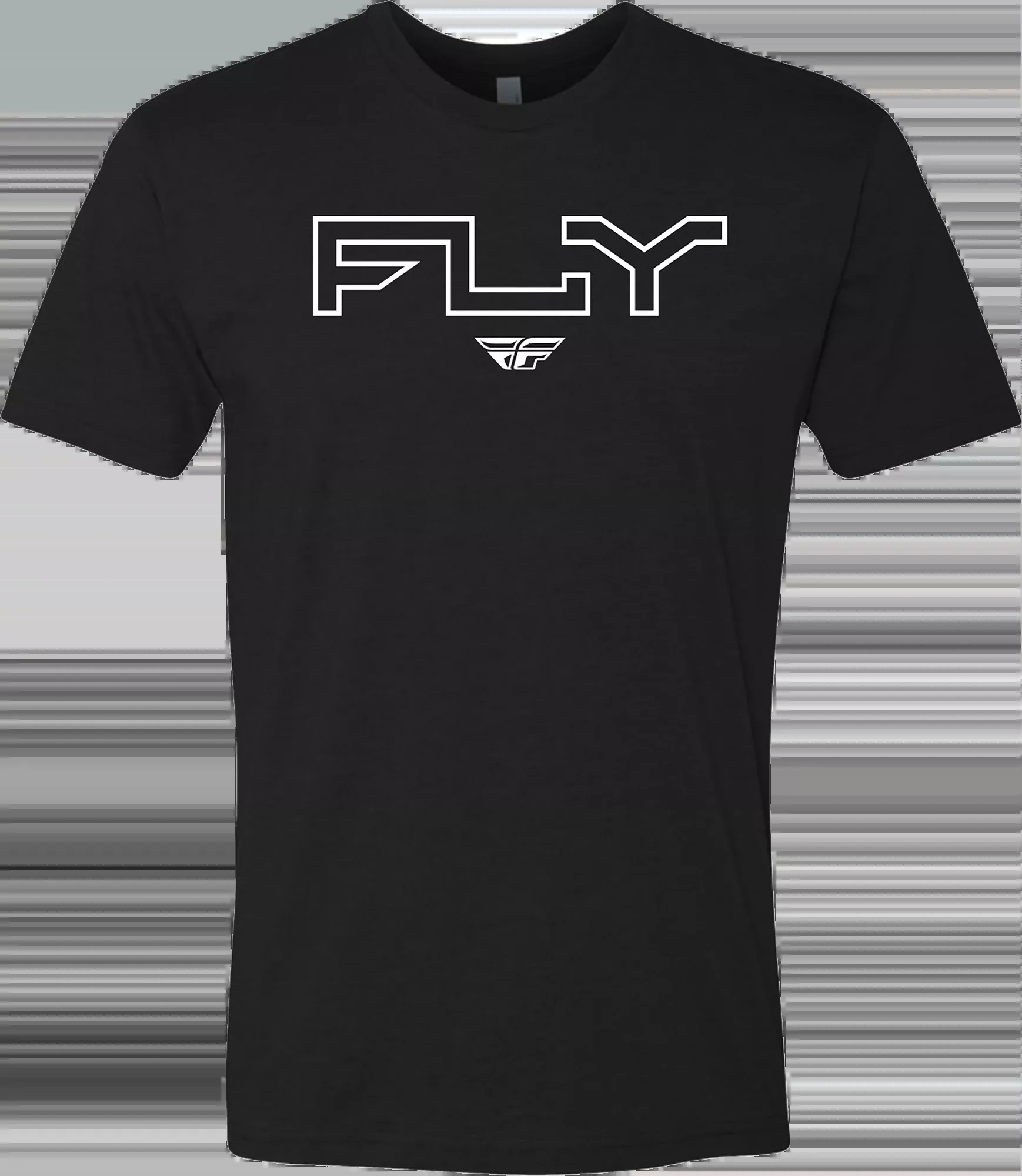 Fly Racing Youth Fly Edge Tee Black Ys 354-0308YS