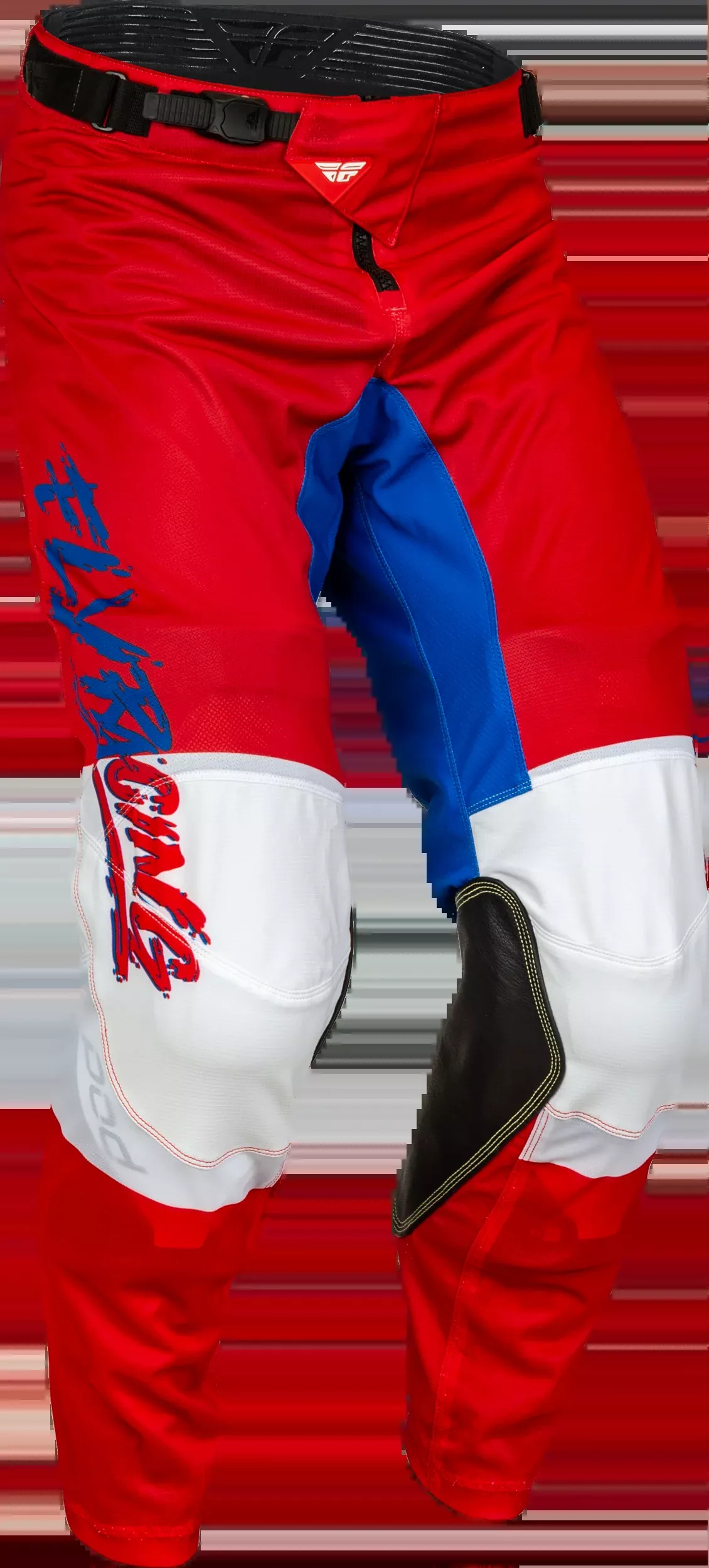 Fly Racing Youth Kinetic Mesh Khaos Pants Red/White/Blue Sz 24 377-34424