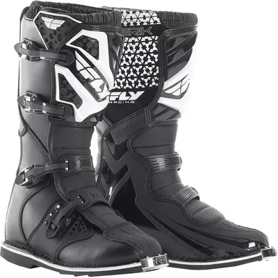 Fly Racing Youth Maverik MX Boots Black