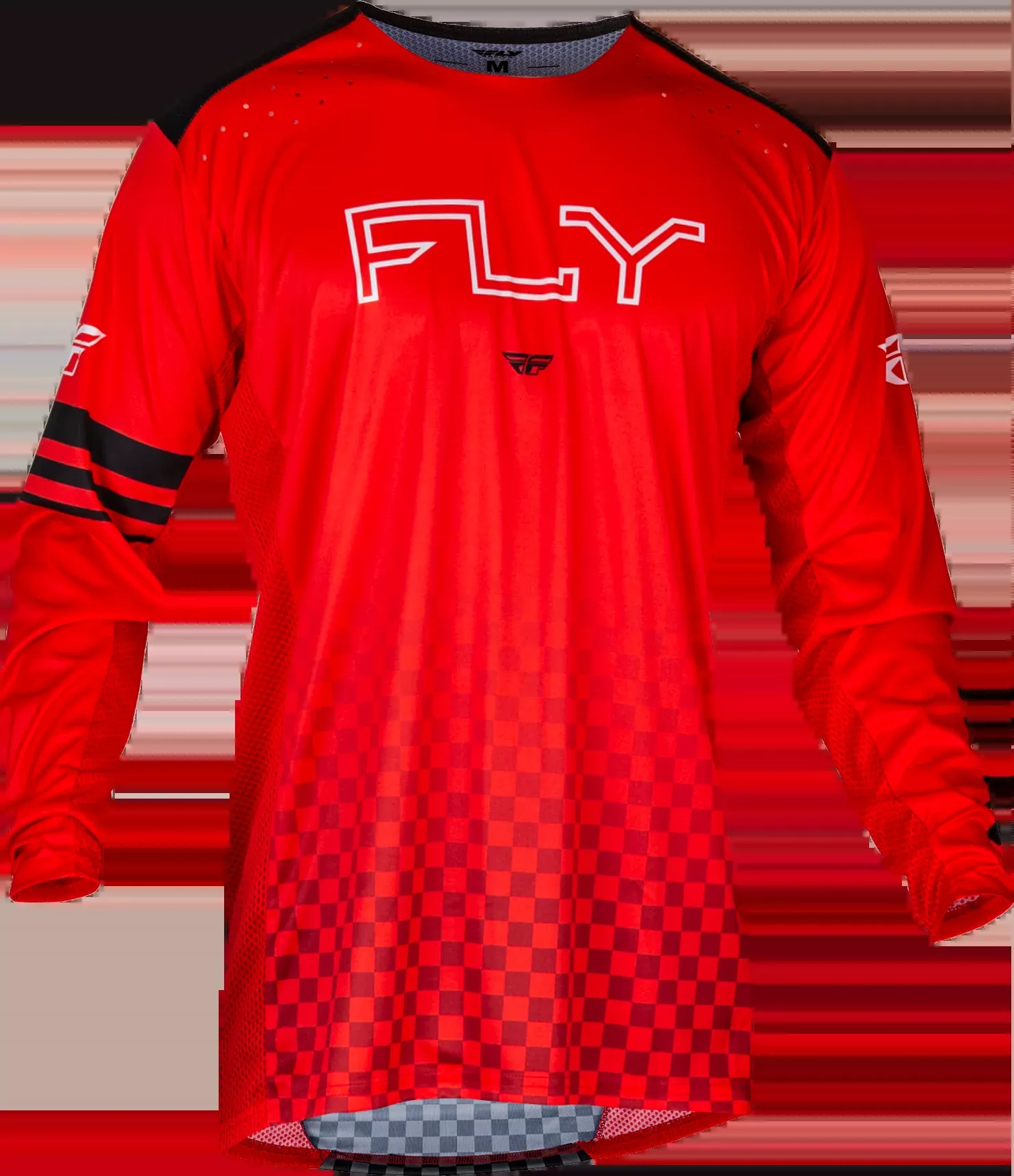 Fly Racing Youth Rayce Bicycle Jersey Red Ym 377-053YM