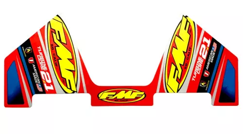 FMF Exhaust Decals Turbinecore 2.1 Mylar Wrap (014828)