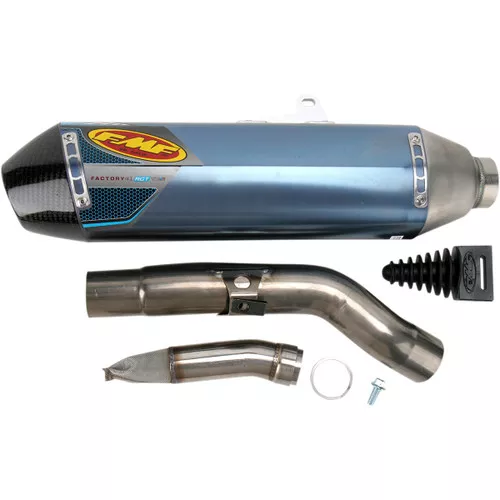 FMF Factory 4.1 RCT Muffler Anodized Titanium/Carbon (043365)