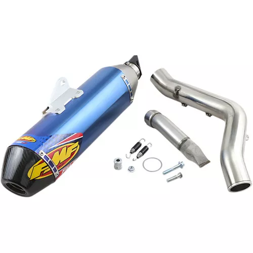 FMF Factory 4.1 Slip-On Muffler Anodized Titanium/Carbon (041546)