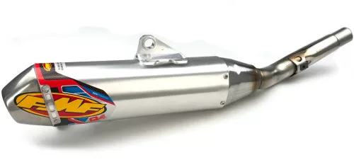 FMF Q4 Hex Spark Arrestor Aluminum/Stainless Slip-On Muffler (042368)