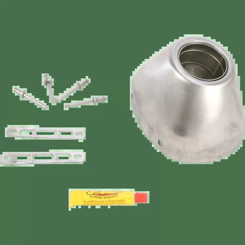FMF Repl RCT S/S Replacement End Cap Kit