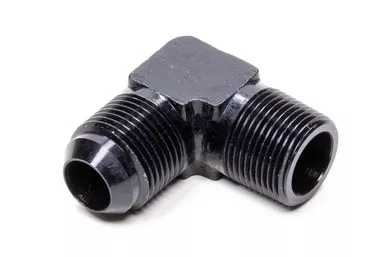 Fragola 90 Deg Adapter Fitting #10 x 1/2 MPT Black 482210-BL