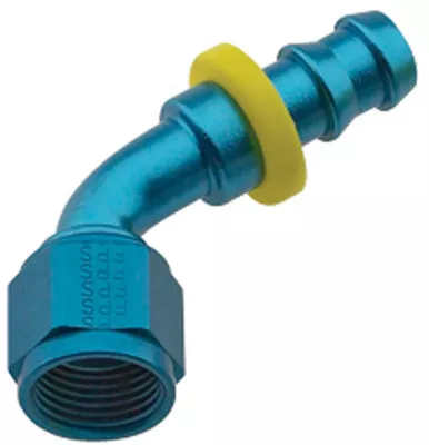 Fragola Hose Fitting #8 60 Deg Push Lock 206008