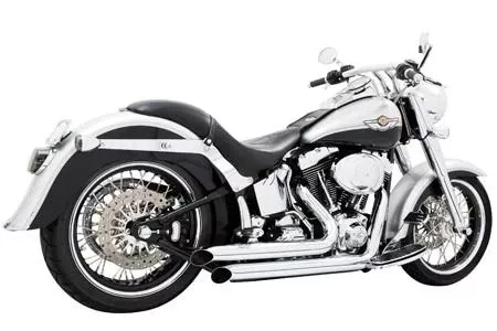 Freedom Performance Exhaust Declaration Turn Out for '86-17 Harley Davidson Softail Chrome