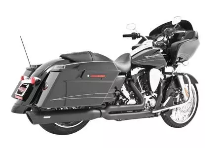Freedom Performance Exhaust Union 2-Into-1 for '17-Up Harley Davidson TouringModels - Black w/ Black End Caps