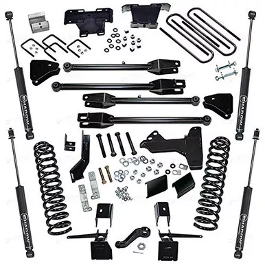 Front And Rear Shock Absorbers Lift Kit Component Box 9095