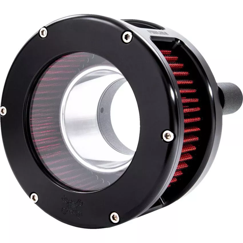 Fueling Black Anodized Red Filter BA Series Air Cleaner Kit 4 Harley 17-24 Touring
