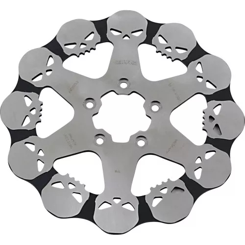 Galfer 11.5" Solid Mount Skull Front Brake Rotor for 2000-2014 Harley*