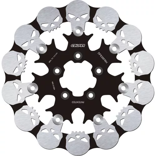 Galfer 11.8" Floating Skull Front Brake Rotor for 2008-2026 Harley*