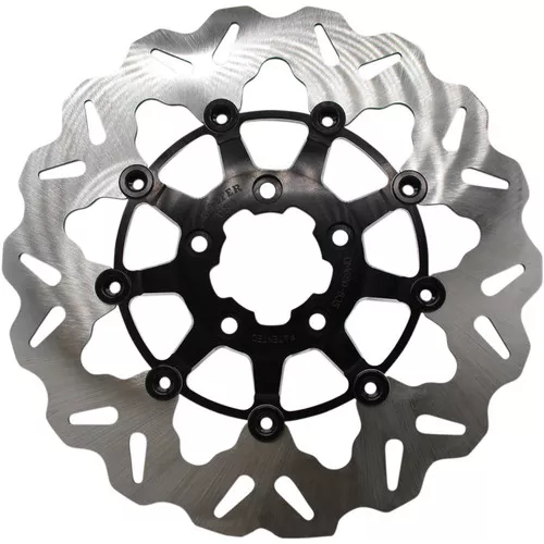 GBrakes 11.5" Full-Floating Wave Front Brake Rotor for 2000-2014 Harley* - Contrast