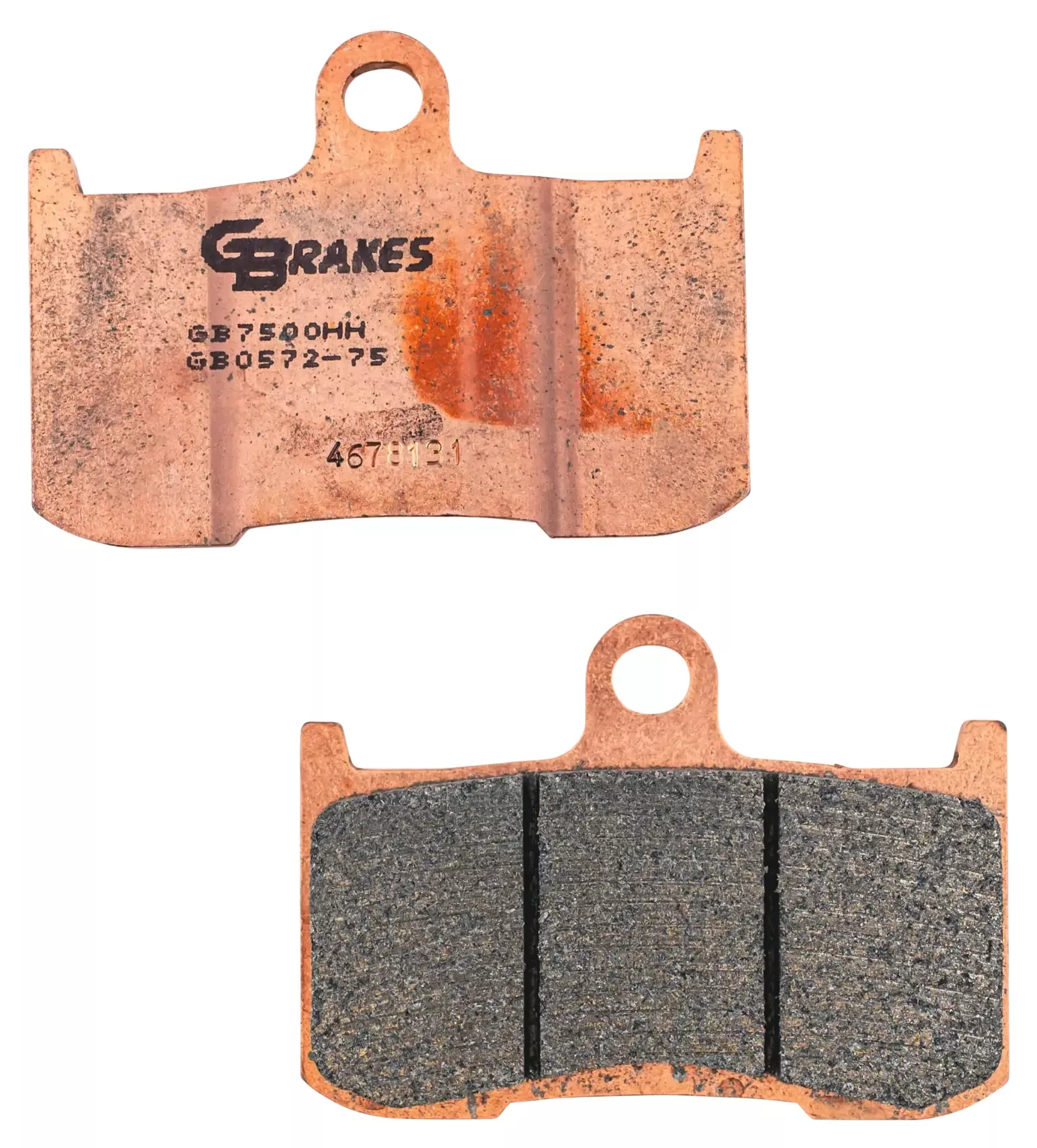 GBrakes HH Sintered Ceramic Front Brake Pads GB0572-75