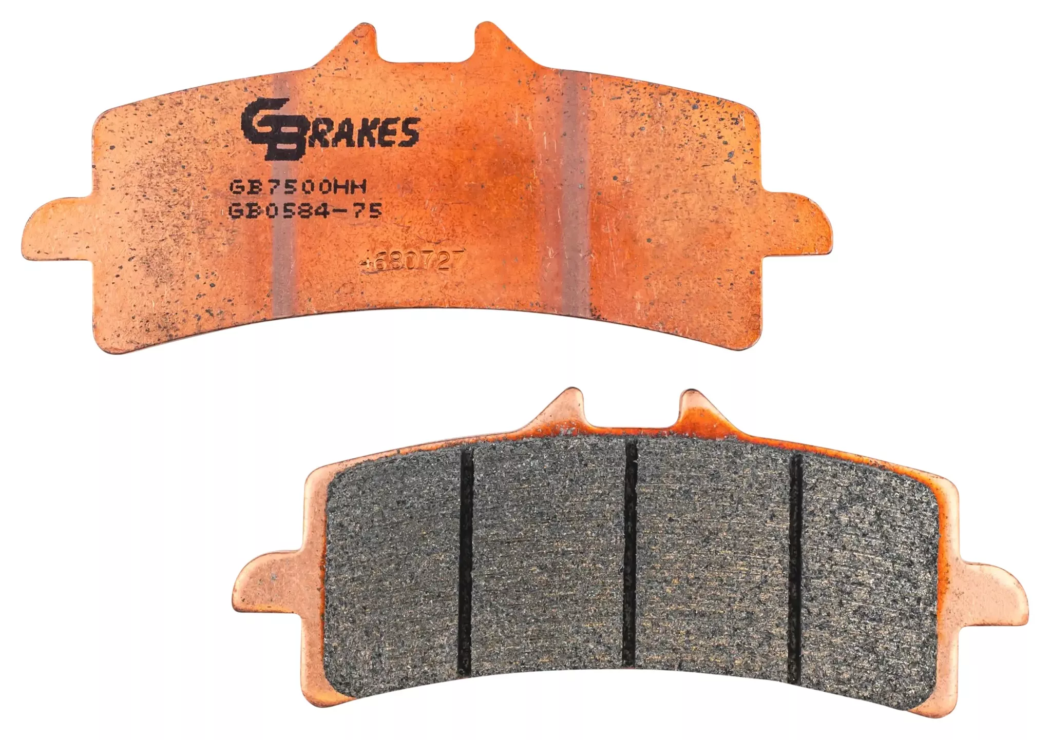 GBrakes HH Sintered Ceramic Front Brake Pads GB0584-75