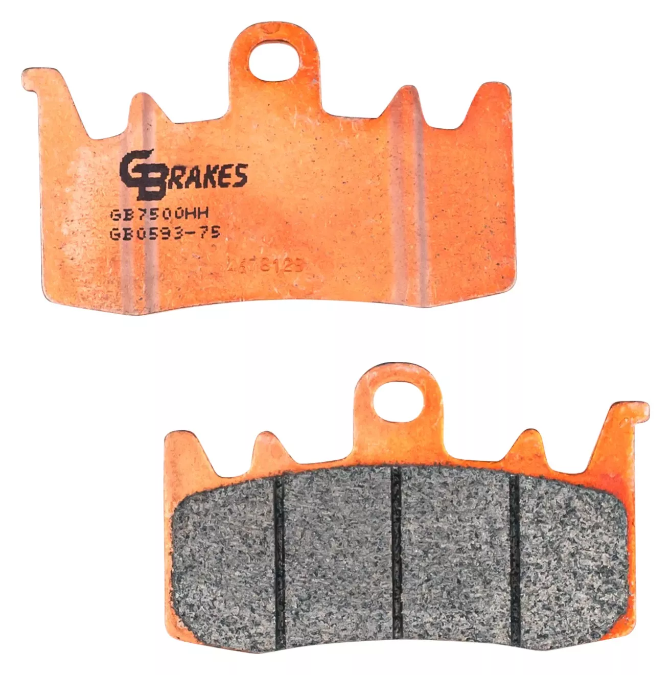 GBrakes HH Sintered Ceramic Front Brake Pads GB0593-75