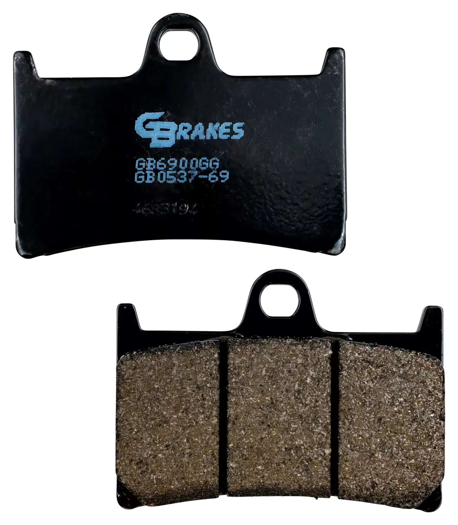 GBrakes Semi-Metallic Front Brake Pads GB0537-69
